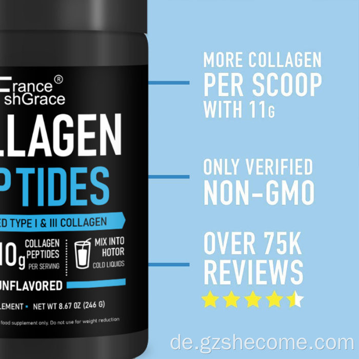 Kollagenpeptide hydrolysierte Kollagenpeptide